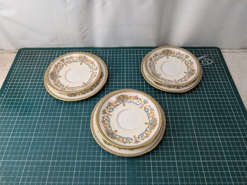 Aynsley henley tea saucer - 3x,