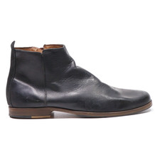 SCHMOOVE Ankle Boots Black Leather Mens UK 8