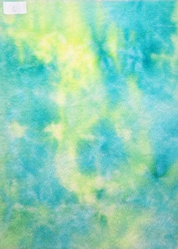 Dyed faux fur fabric - , for