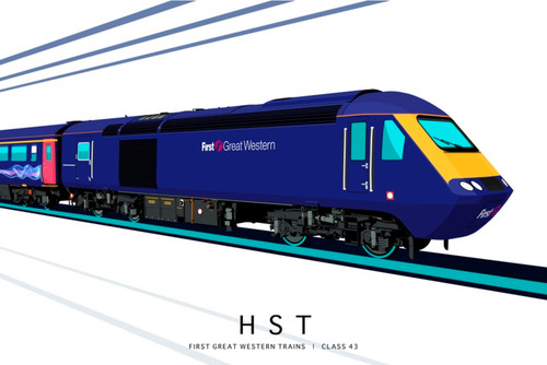 Artwork print hst first - -,