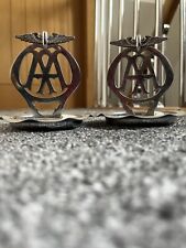 Classic Vintage Car Pickup Upcycle Barn Find Rare AA Badge X2 Members Ash Tray