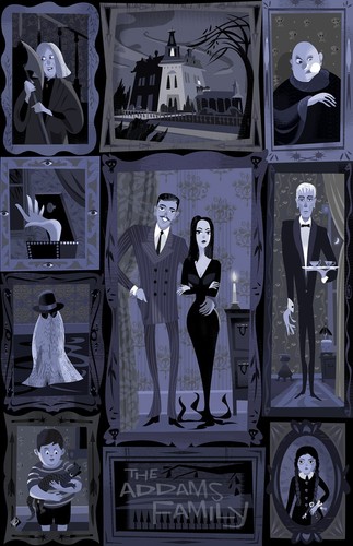 Alan bodner signed the addams - alan,