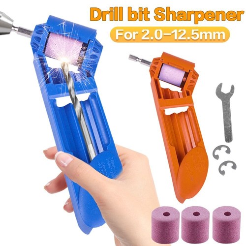 Iron drill bit sharpening - bit,