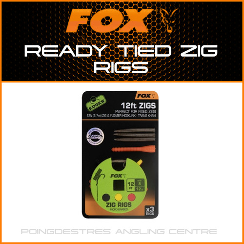 Fox edges ready tied - tied, rigs