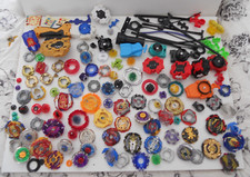 MASSIVE JOB LOT BUNDLE OF BEYBLADES  134 PIECES      2K