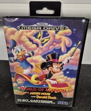 World of Illusion: (Mickey Mouse & Donld Duck) - SEGA Mega Drive. Boxed.