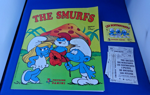 The smurfs panini sticker - panini,