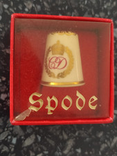 SPODE BONE CHINA CHARLES & DIANA ROYAL WEDDING THIMBLE 1981