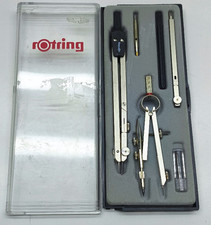 Rotring technical draftsmans drawing compass set