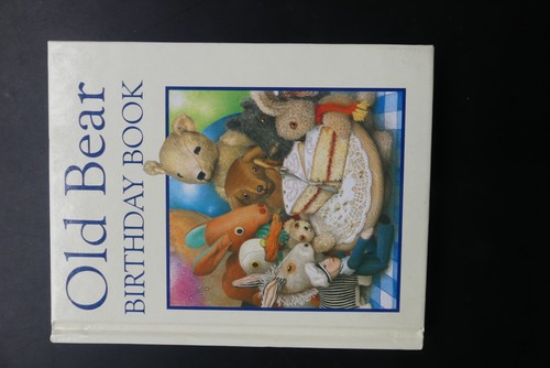 Old bear birthday book - bear,