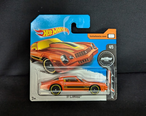 Hot wheels camaro - model, in