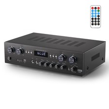 Donner MAMP5 Power Amplifier 4-Channel Bluetooth Audio Home Amp 440W Peak Power