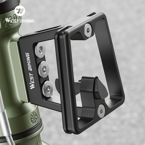 Black folding bike front - black,