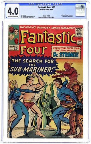 Fantastic four cgc 4 - #27,