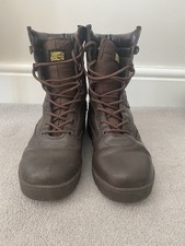  Cadet Patrol Boots Full Leather Size 7 