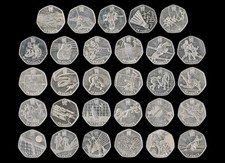 Olympic 2011 50p Coins Fifty