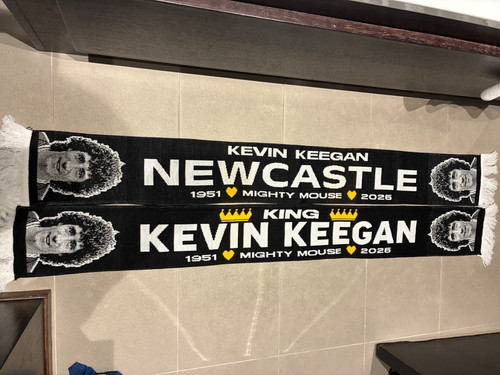 Kevin keegan scarf newcastle - kevin,