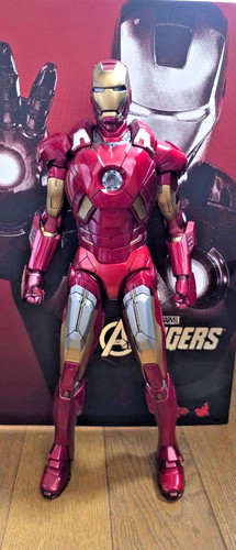 Hot toys mms185 iron - iron, 2