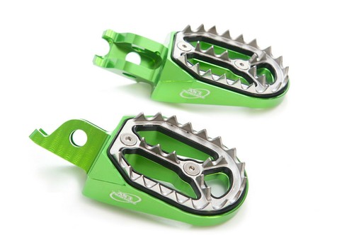 As3 foot pegs for kawasaki - kawasaki, kx