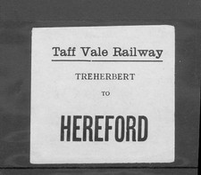 Taff vale railway - taff,