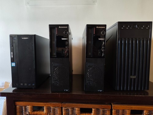 Desktop joblot 2x lenovo - desktop, (2x