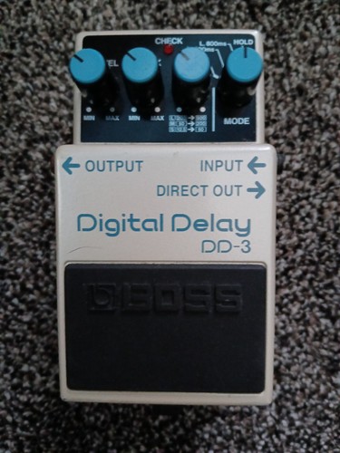 Boss dd3 delay guitar - delay,