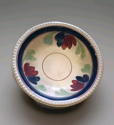 Large antique folk art bowl - antique,