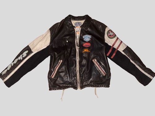 Vintage motorcycle jacket - vintage,