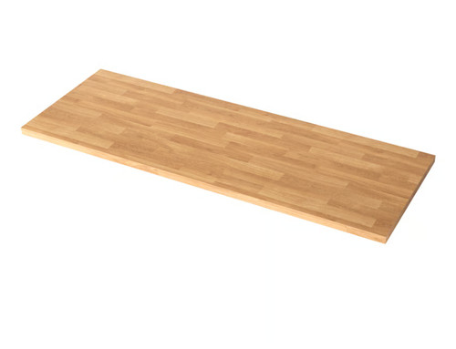 Oak effect kitchen - kitchen, wood