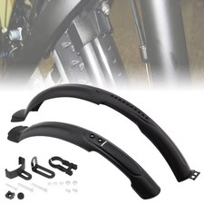 1 Pair MTB Bike Mudguard Set Front & Rear Fender Guard Mountain Bike 24-29"