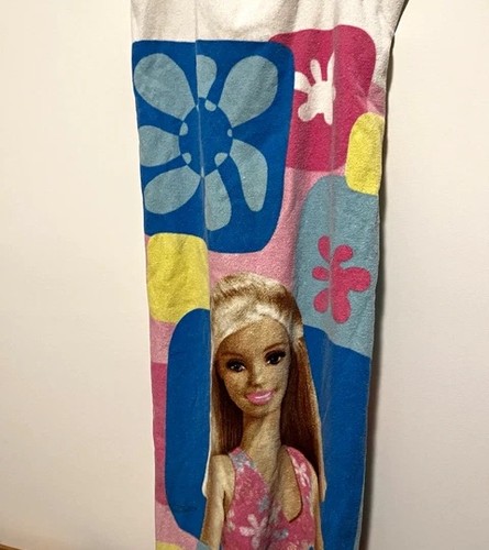 Barbie beach towel 28x56 - barbie,
