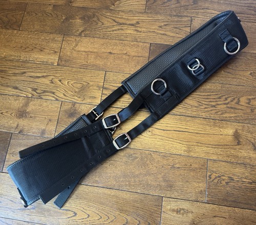 Equi prene black nylon lunging - black,