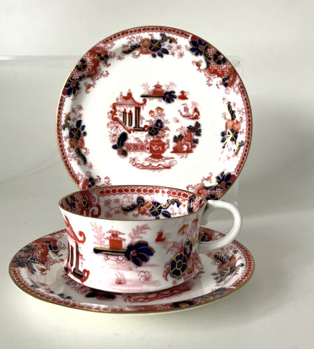 Antique cauldon fine - antique, tea