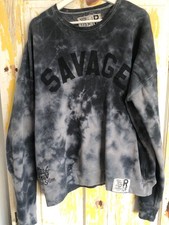 Roots of Fight Macho Man Randy Savage Tie Die Sweatshirt Medium. Good Condition.