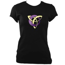 Celtic Modern Design Ladies Fitted T-shirt | Celtic Clothing