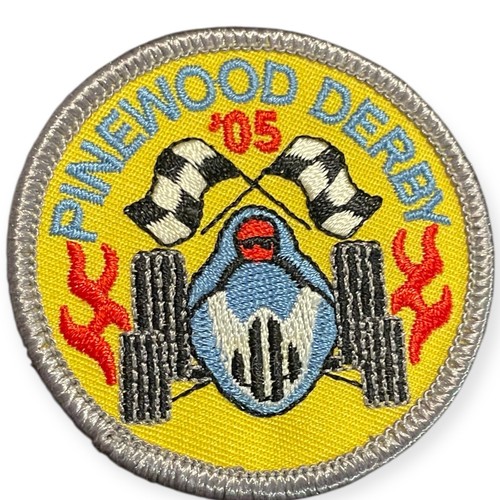 Bsa pinewood derby 2005 patch - pinewood,