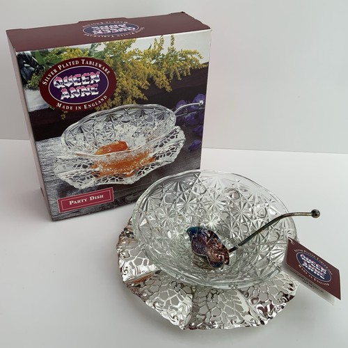 Queen anne silver plate party - anne, silver-plate