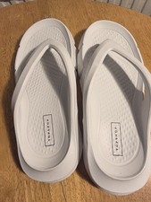 Topshop Women's White Slippers