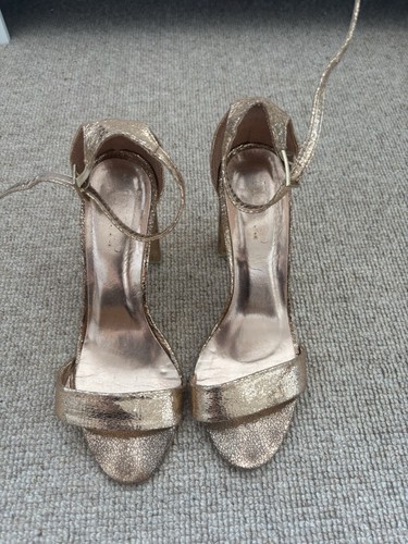 Misspap rose gold strappy - gold,
