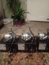 Three Long Cast Reels Used Once Excellent Condition No Longer Needed See Pics