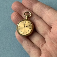 Vintage Jean Renet Pocket Watch Swiss Made Working Ladies (g)
