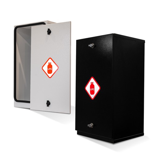 Steel gas safety - gas, locker