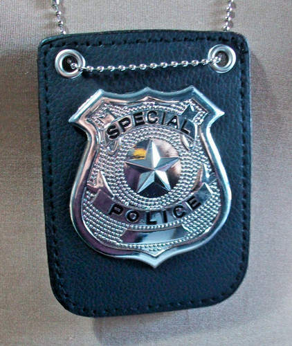 Adult silver special - silver, police
