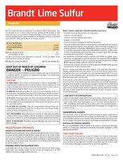 Lime Sulfur 29% Calcium