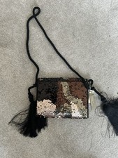 BRAND NEW MONSOON BEAD & SEQUIN EMBELLISHED EVENING BAG
