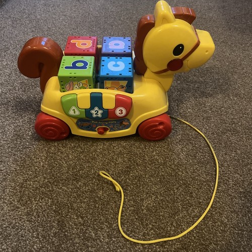 Tech pull along pony - along,