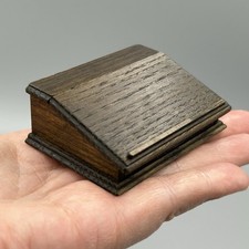 Dolls House Miniature 1:12 Table Top Book Slope or Lecturn Artisan Signed