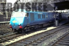 35mm Slide BR British Railways Diesel Railcar Blue Pullman Paddington 1962 Orig
