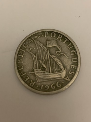 Portuguese 1966 500 coin - 1966,