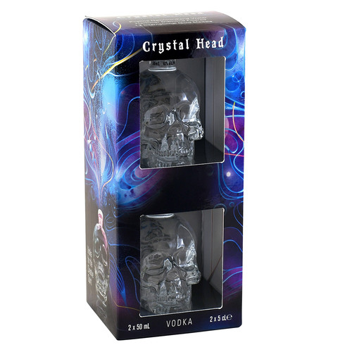 Crystal head vodka miniatures - crystal,